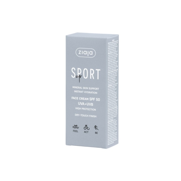 Ziaja Sport Up Schützende Gesichtscreme SPF50 50 ml