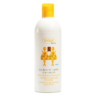 Ziaja Maziajki Shampoing + Lessive Liquide Cookie-Glace Vanille 400 ml