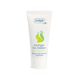 Ziajka Fluoridfreies Zahngel für Kinder 50 ml