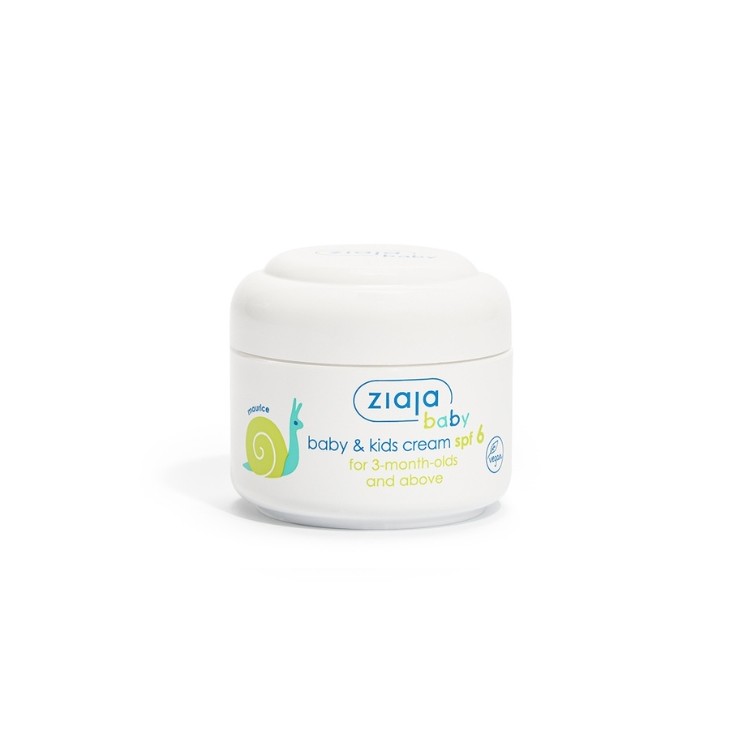 Ziaja Ziajka Crème met SPF6 filter lage bescherming voor kinderen en baby's 50 ml