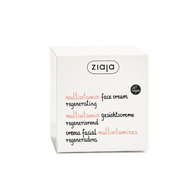 Зволожуючий крем для обличчя Ziaja Vitamins 50 мл