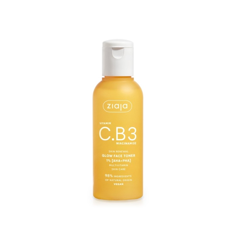 Ziaja Witamina C.B3 Niacynamid Gezichtslotion 1% AHA + PHA 120 ml