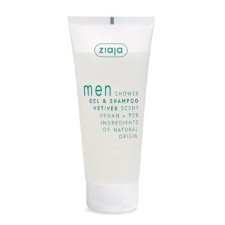 Gel douche et shampoing Ziaja Yego au vétiver 200 ml