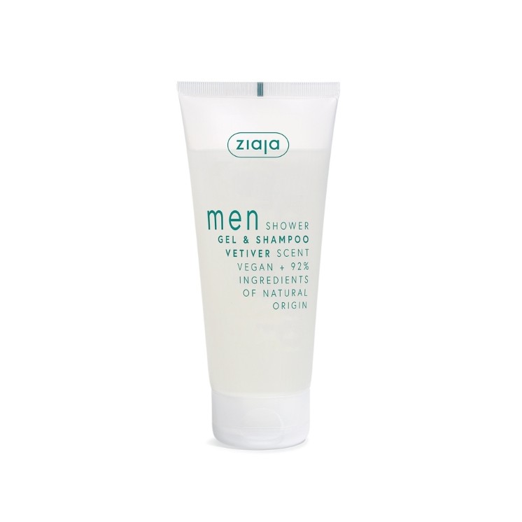 Ziaja Yego Shower Gel and Hair Shampoo Vetiver 200 ml