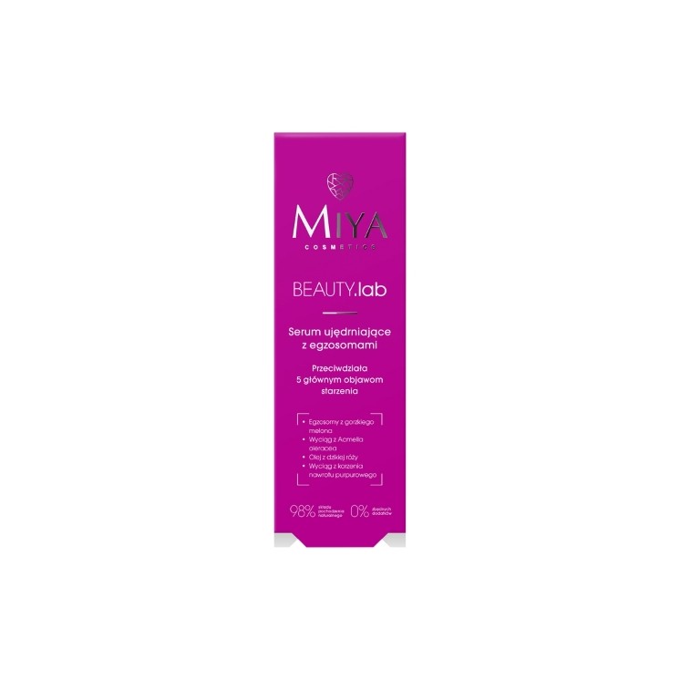 Сироватка для обличчя Miya Cosmetics BEAUTY .lab з екзосомами, що підтягує шкіру 30 мл