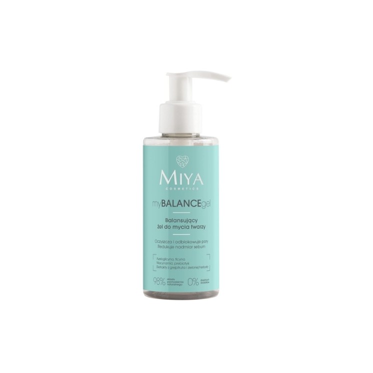 Miya Cosmetics myBALANCEgel Балансуючий гель для очищення обличчя 140 мл