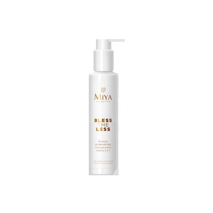 Miya Cosmetics Bless The Less Multi-Tasking 2-in-1 Makeup Removal and Cleansing Emulsion 150 ml