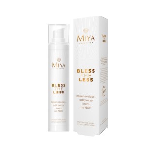 Crème de nuit régénérante et nourrissante Miya Cosmetics Bless The Less 50 ml