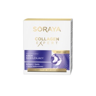 Зволожувальний крем для обличчя Soraya Collagen Expert 50 мл