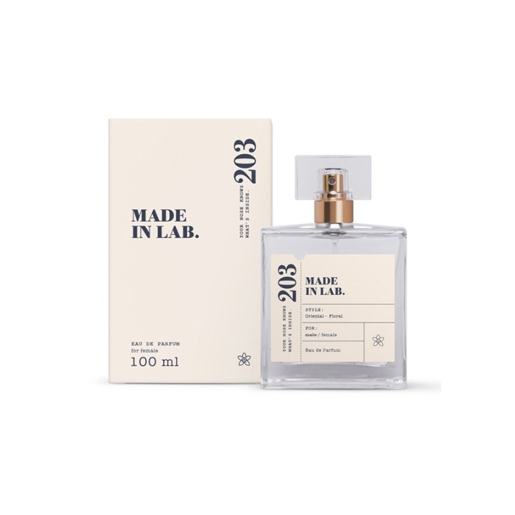 Made In Lab 203 Eau de Parfum pour Femme 100 ml