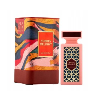Flavia Unisex Cherry Delight Eau de Parfum für Frauen und Männer 90 ml