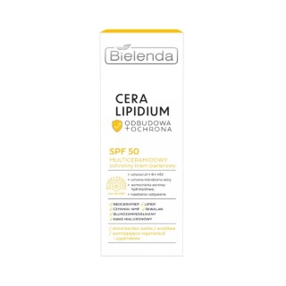 Bielenda Cera Lipidium Multiceramide Crème Visage Nourrissante Barrière SPF50 50 ml