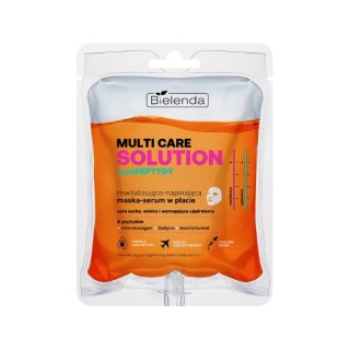 Bielenda Multi Care Solution MultiPEPTIDES revitalizing and tightening Mask - serum in a sheet 1 piece