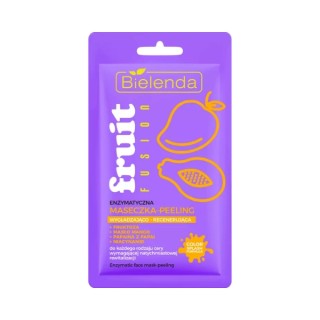 Ензимна розгладжувальна та відновлююча peeling -маска Bielenda Fruit Fusion 8 г