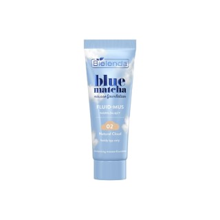 Bielenda Blue Matcha Feuchtigkeitsfluid - Mousse /02/ Natural Cloud 30 g