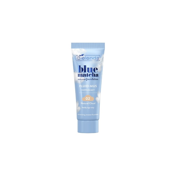 Bielenda Blue Matcha Feuchtigkeitsfluid - Mousse /02/ Natural Cloud 30 g