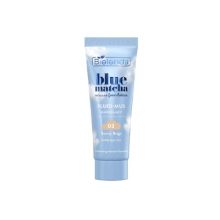 Зволожувальний флюїд-мус Bielenda Blue Matcha /03/ Sunny Beige 30 г