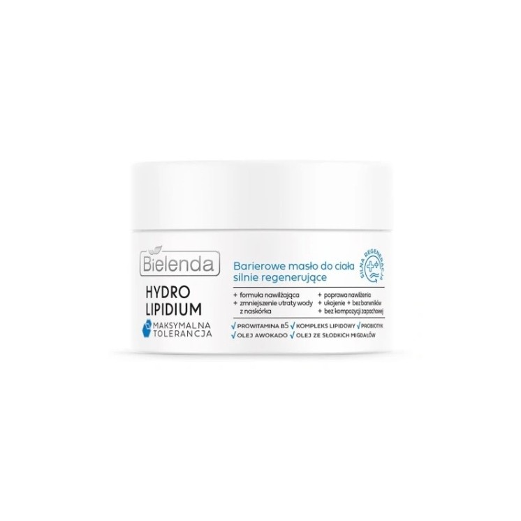 Bielenda Hydro Lipidium Beurre corporel barrière fortement régénérant 200 ml