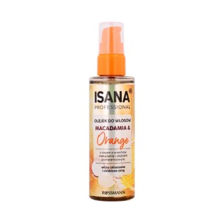 Isana Professional Hair Oil, Macadamia & Orange 100 ml