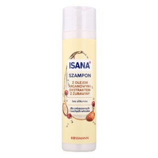 Isana Szampon do włosów Olej Arganowy i Żurawina 250 ml