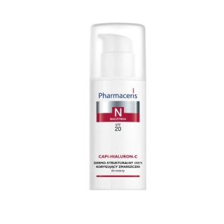 dermo крем для корекції зморшок Pharmaceris N Capi-Hialuron-C SPF20 50 мл