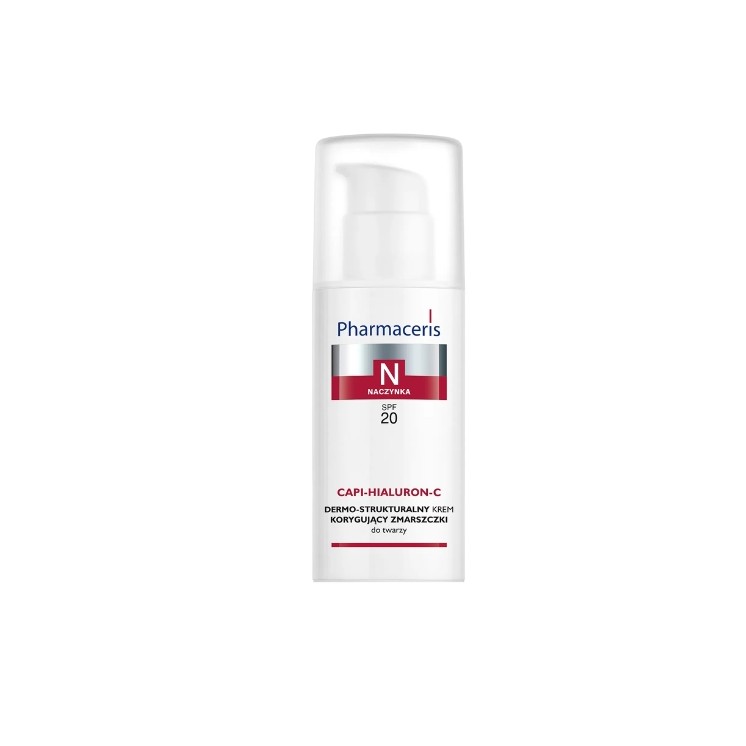 dermo крем для корекції зморшок Pharmaceris N Capi-Hialuron-C SPF20 50 мл