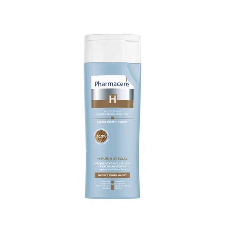 Pharmaceris H Purin Special specialistische anti-roos shampoo voor droge en vette roos 250 ml