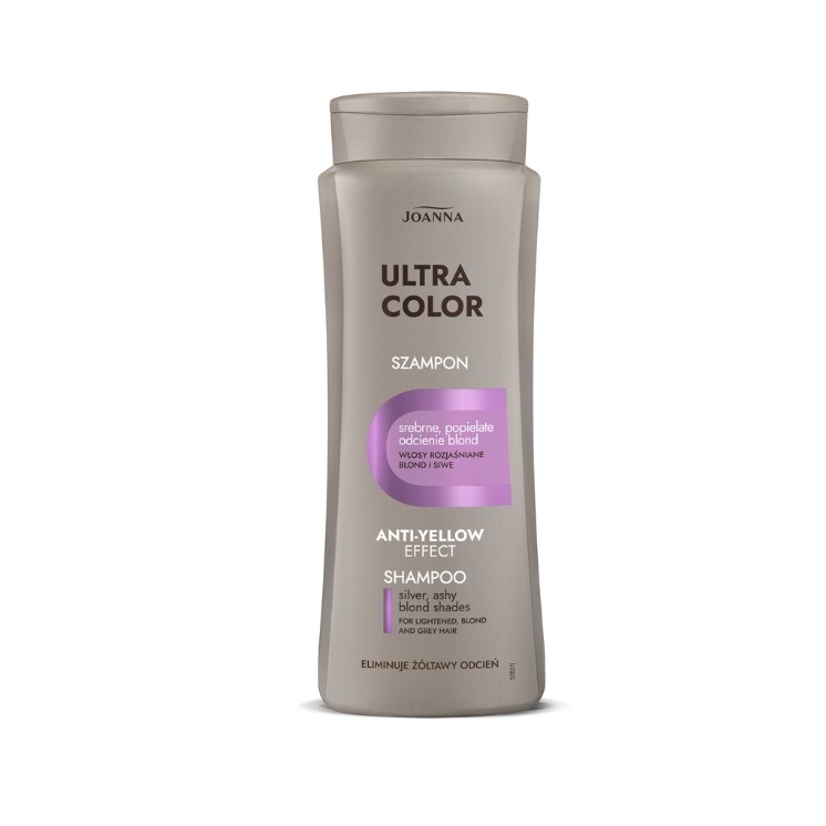Joanna Ultra Color Шампунь для волосся сріблястих відтінків blond 400 мл