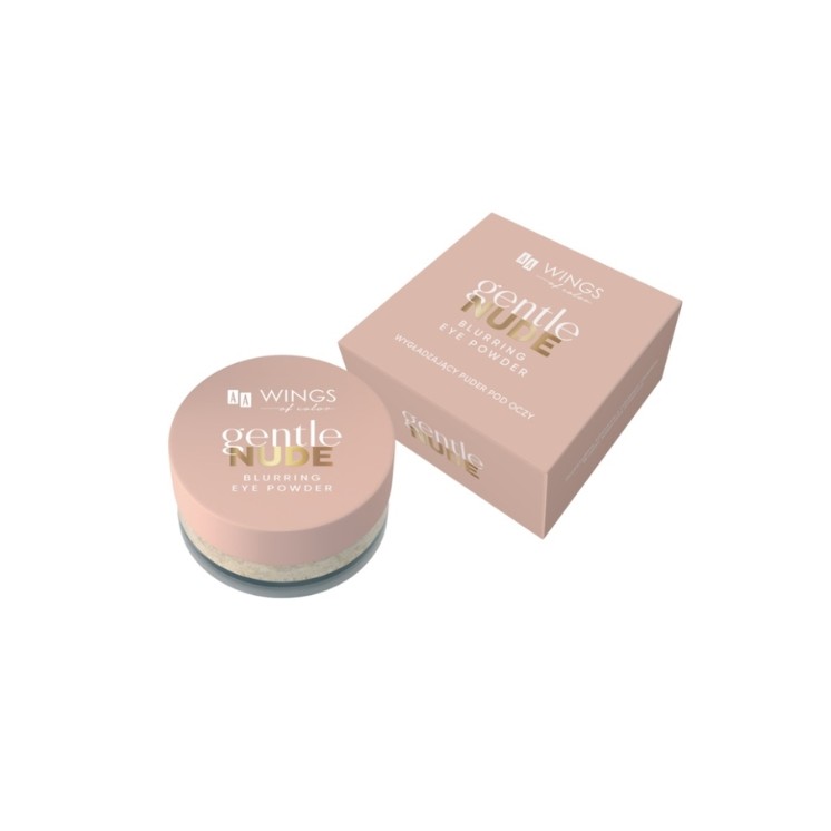 Розгладжувальна пудра для очей AA Wings of Color Gentle Nude 4 г