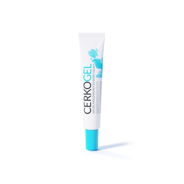 Гель для догляду за сухою шкірою голови Cerkogel 10% сечовина 50 г