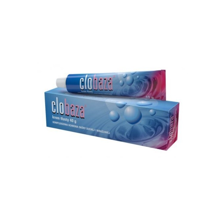 Crème Clobaza pour peaux très sensibles, sèches et allergiques 40 g