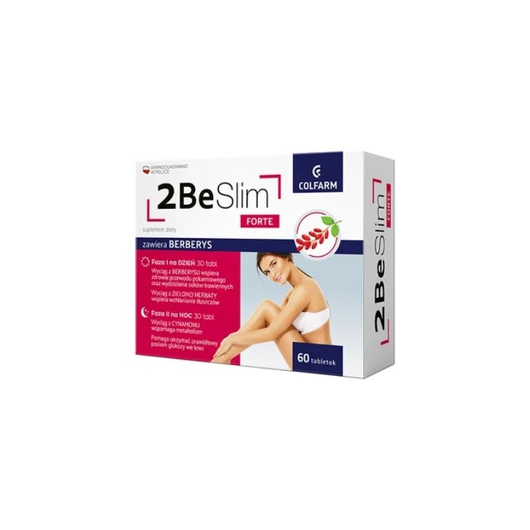 2Be Slim Forte 60 comprimés