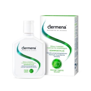 Шампунь для волосся Dermena Plus проти лупи 200 мл