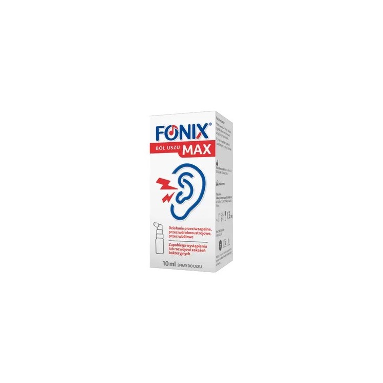 Fonix Max Ohrenschmerzen Entzündungshemmendes Spray 10 ml
