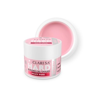 Claresa ŻEL BUDUJĄCY HARD&EASY BUILDER GEL MILKY PINK 45 g