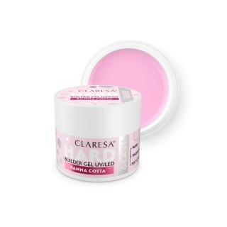 Claresa ТВЕРДИЙ ТА ЛЕГКИЙ БУДІВЕЛЬНИЙ ГЕЛЬ PANNA COTTA 45 г