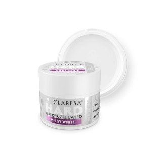 Claresa ŻEL BUDUJĄCY HARD&EASY BUILDER GEL MILKY WHITE 45 g
