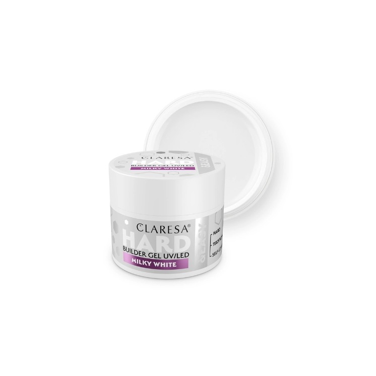 Claresa WHITE &EASY BUILDER GEL MILKY 45 g