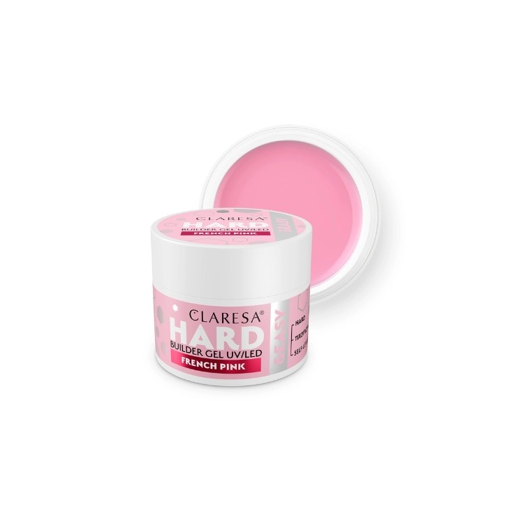 Claresa ŻEL BUDUJĄCY HARD&EASY BUILDER GEL FRENCH PINK 45 g