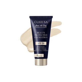 Зволожувальний тональний крем Claresa з SPF50 Fair Neutral 0N 30 мл