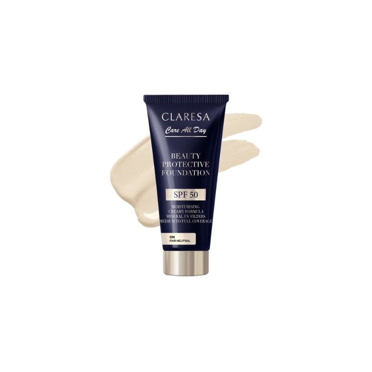 Зволожувальний тональний крем Claresa з SPF50 Fair Neutral 0N 30 мл