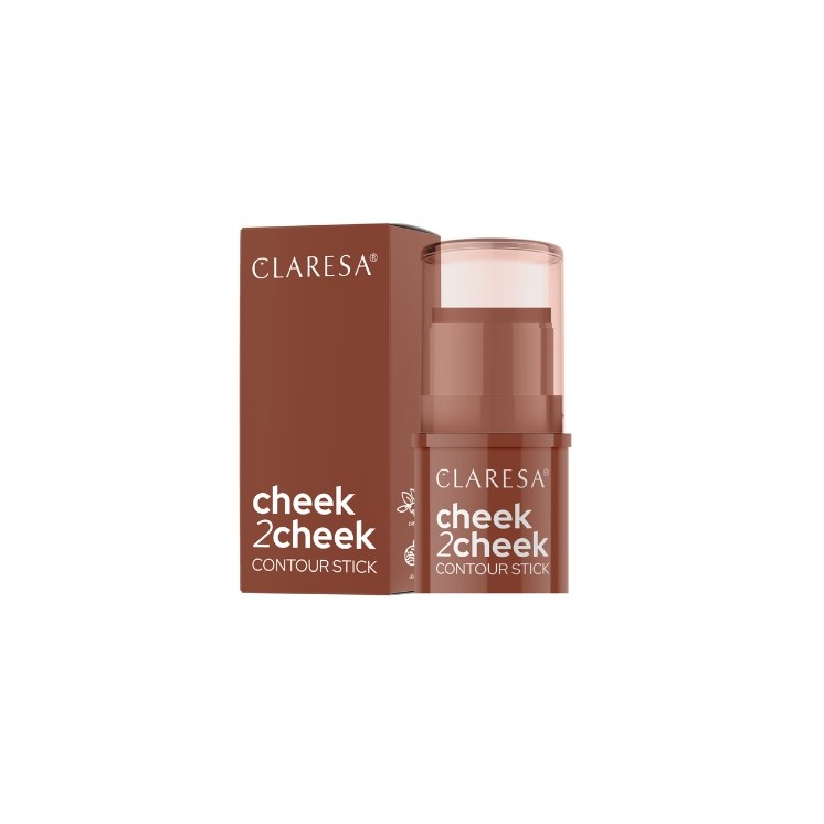 Claresa Cheek2Cheek Creamy Bronzer Stick /01/ Neutral Sand 5 , 5 g