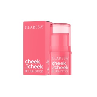 Кремові рум'яна-стік Claresa Cheek2Cheek /02/ Neon Coral 5 , 5 g