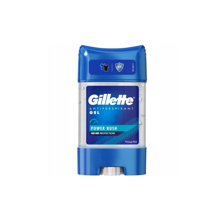 Gillette Power Rush Antiperspirant Gel 70 ml