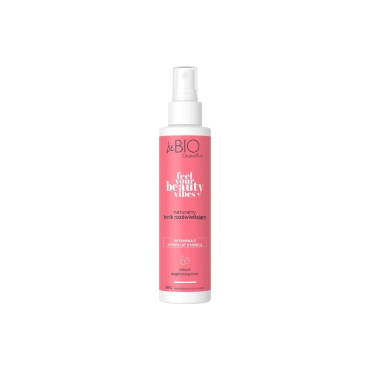 Освітлювальний тонік BeBio Cosmetics FEEL YOUR BEAUTY VIBES 150 мл