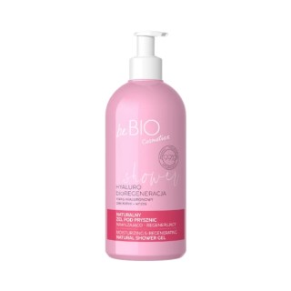 Натуральний гель для душу BeBio Cosmetics HYALURO bioREGENERACJA зволожуючий та відновлюючий 350 мл