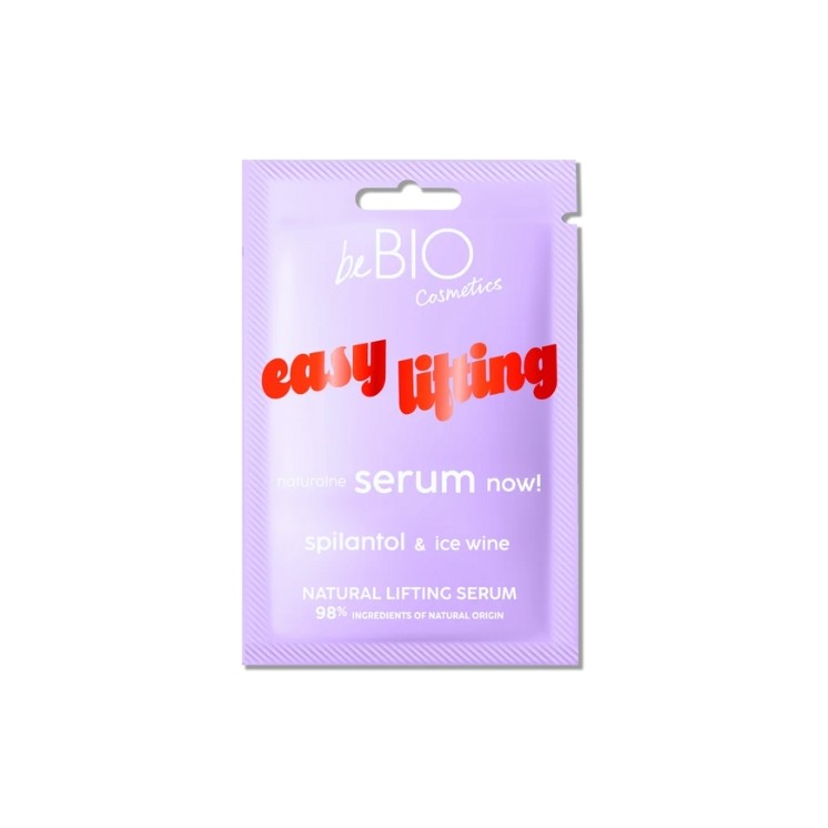 Натуральна ліфтинг-сироватка для обличчя BeBio Cosmetics EASY LIFTING NOW! 8 мл