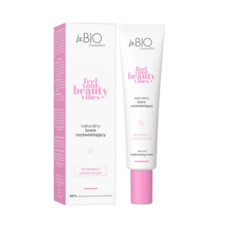 Освітлювальний крем для обличчя BeBio Cosmetics Feel Your Beauty Vibes 40 мл