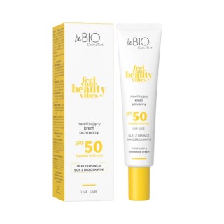BeBio Cosmetics Feuchtigkeitsspendende Gesichtsschutzcreme SPF50 FEEL YOUR BEAUTY VIBES 40 ml