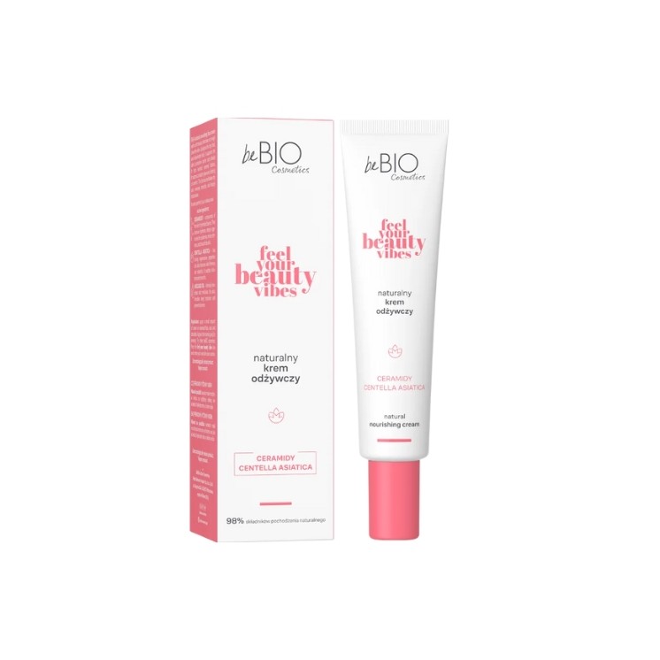 Поживний крем для обличчя BeBio Cosmetics FEEL YOUR BEAUTY VIBES 40 мл